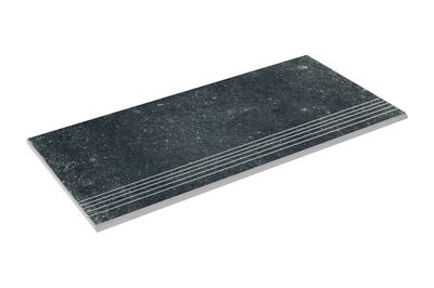 Ступень прямая Эко Zeus Ceramica CA`DI PIETRA NERO SZRXPZ9BRNQ